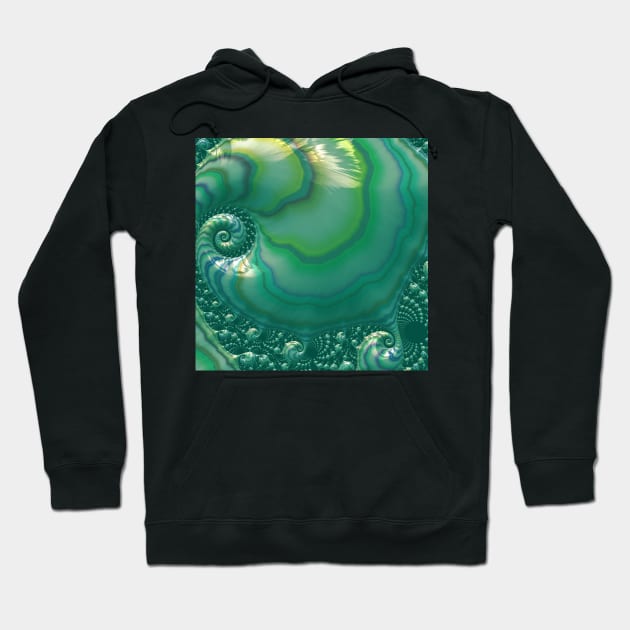 Pearlescent Spirals Hoodie by DANAROPER